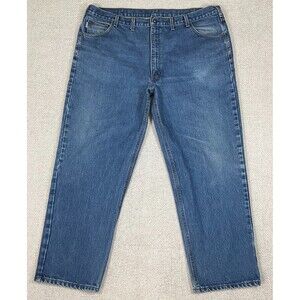 Carhartt FR Jeans Men's Size 46x32 Flame Resistant Workwear HRC3 FRB160 DNM